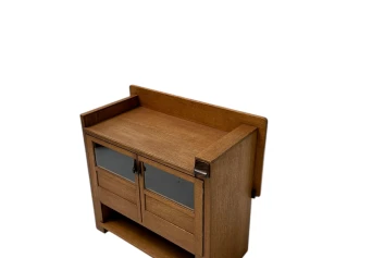 Art Deco Modernist Cabinet by Anton Lucas for N.V. Meubelkunst Leiden, 1920s